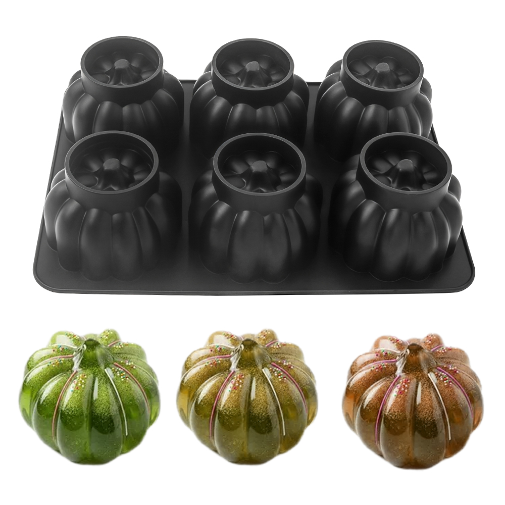 Pumpkin Lantern Halloween - 2/6 Bölmeli Cadılar Bayramı Balkabağı Çikolata
