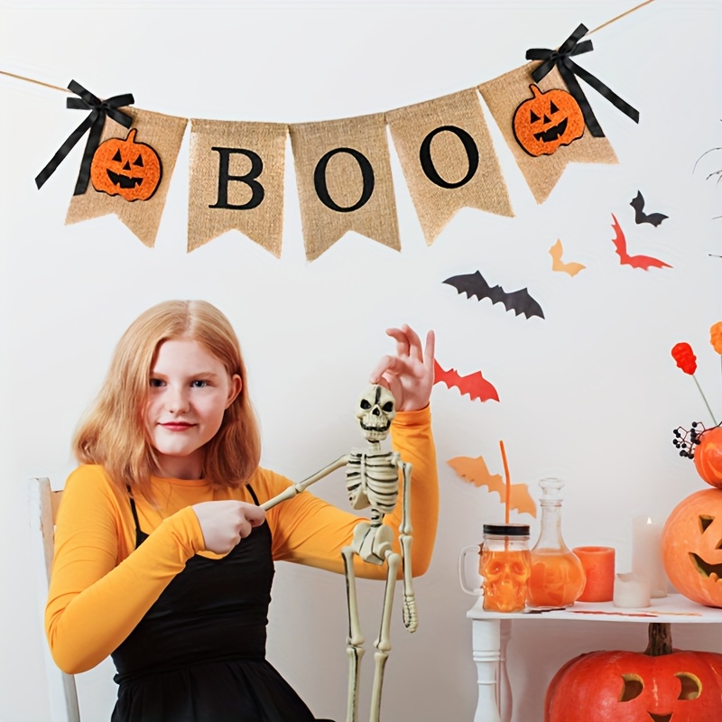 Pumpkin Lantern Halloween - 1 Set Rustik Cadılar Bayramı Afişi