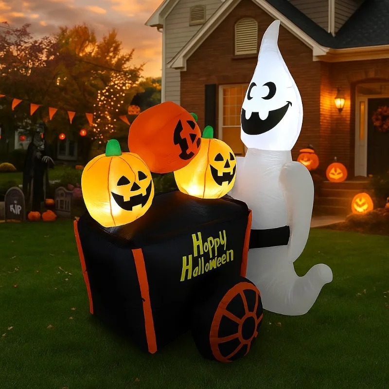 6FT Cadılar Bayramı Açık Tatil - Halloween Pumpkin Decor Led incelemesi ve fiyatı