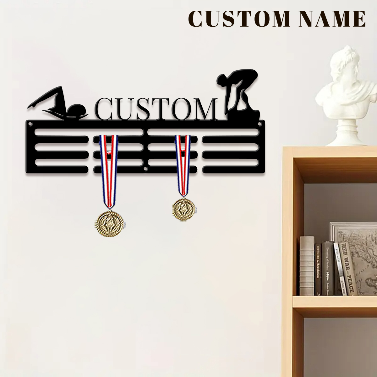 1 adet özel yüzme metal madaly - Halloween Party Supplies incelemesi ve fiyatı