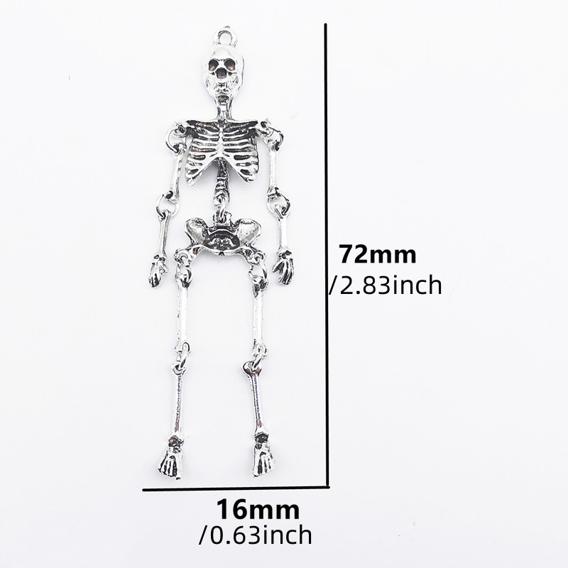 2/5/10 adet Retro kafatası isk - Halloween Skeleton Decoration incelemesi ve fiyatı