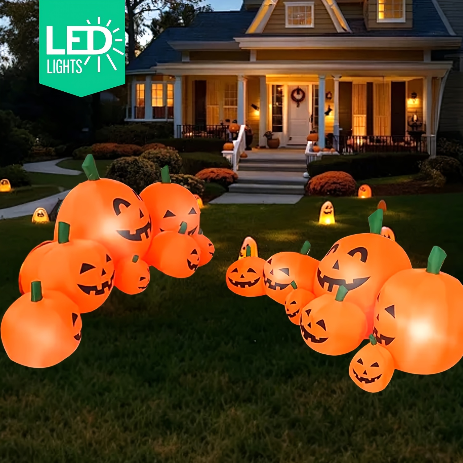 YENİ Ürün: 7,5 fit uzunluğunda - Halloween Pumpkin Decor Led incelemesi ve fiyatı