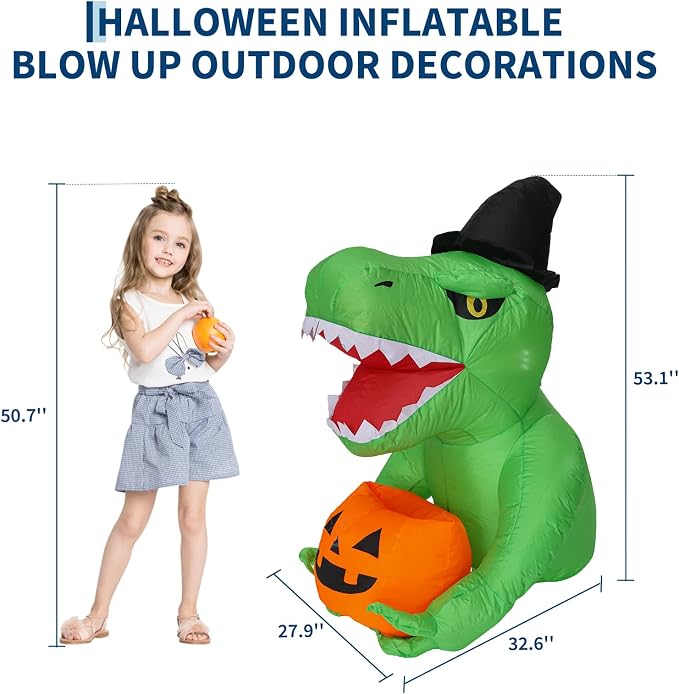 135 cm Cadılar Bayramı Şişme S - Halloween Pumpkin Decor Led incelemesi ve fiyatı