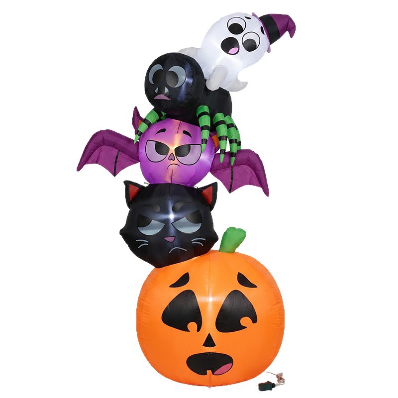 18 m Cadılar Bayramı Şişme Süs - Halloween Pumpkin Decor Led incelemesi ve fiyatı