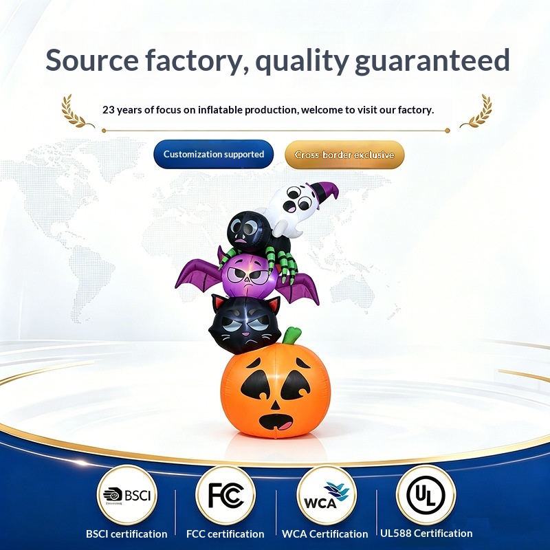 18 m Cadılar Bayramı Şişme Süs - Halloween Pumpkin Decor Led incelemesi ve fiyatı
