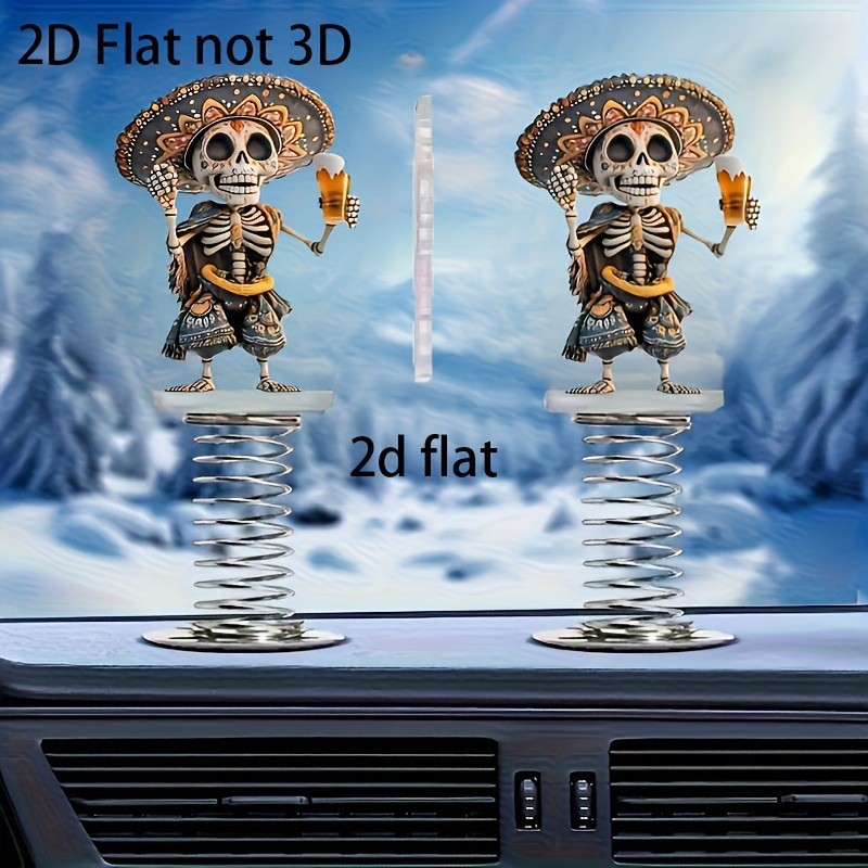 Cadılar Bayramı 2D Akrilik Sal - Halloween Skeleton Decoration incelemesi ve fiyatı