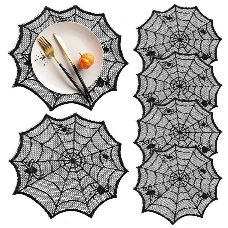 2/4 Adet Örümcek Ağı Desenli S - Spider Web Halloween Decoration incelemesi ve fiyatı