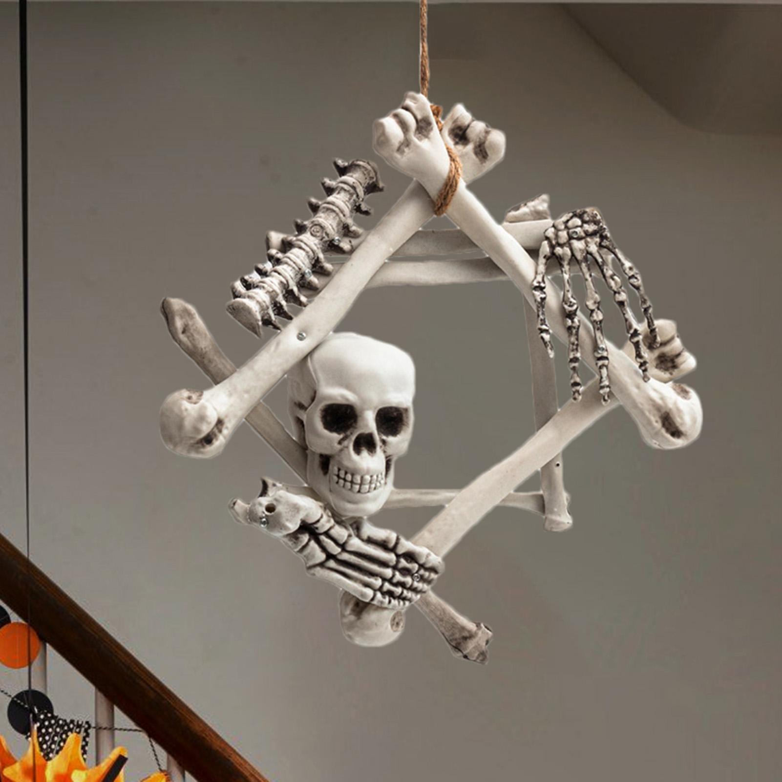 Cadılar Bayramı Kafatası Çelen - Halloween Skeleton Decoration incelemesi ve fiyatı